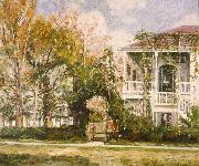 William Woodward Woodward House, Lowerline and Benjamin Streets France oil painting artist